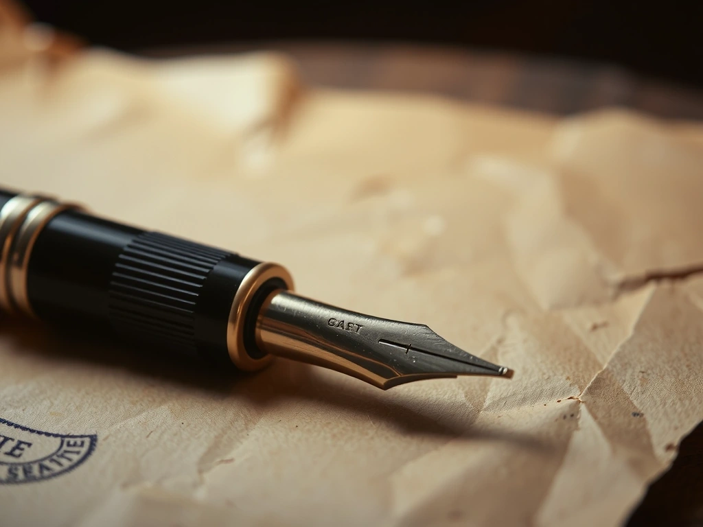 Dettaglio calligrafico